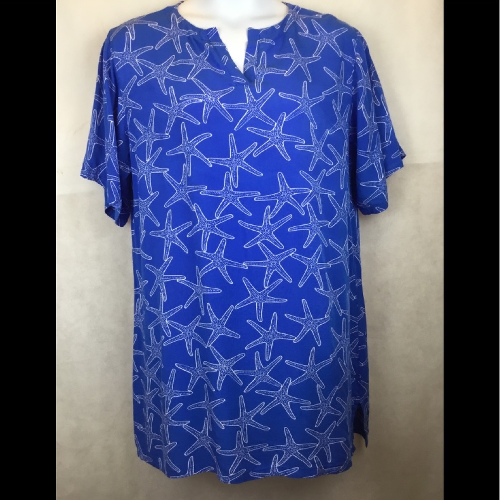 Blue Water beach coverup